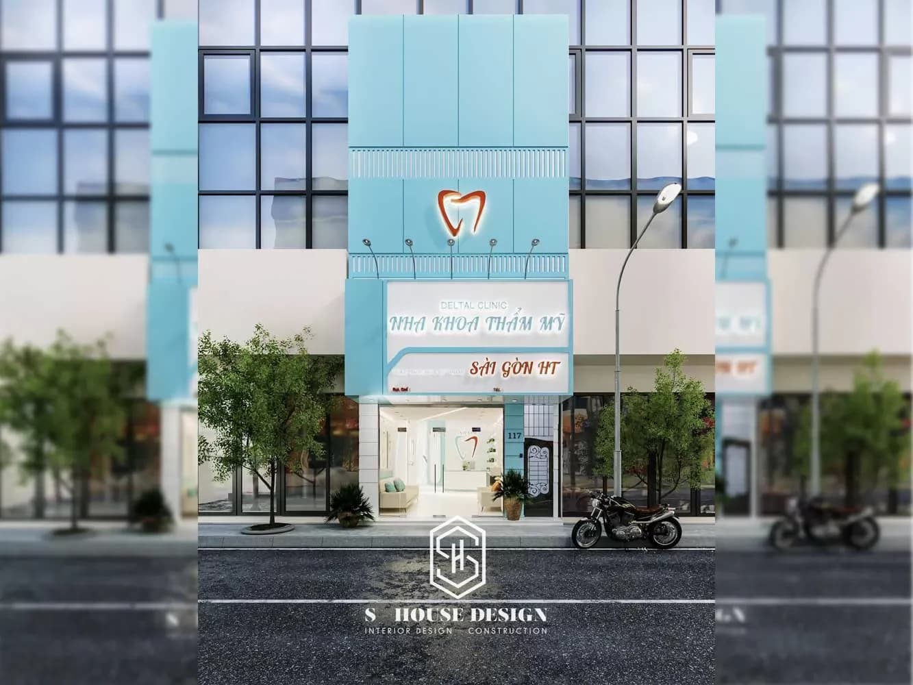 Design of Saigon cosmetic dental clinic (1)