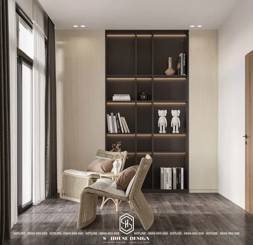 Thiết kế nội thất nhà phố độc đáo (1)