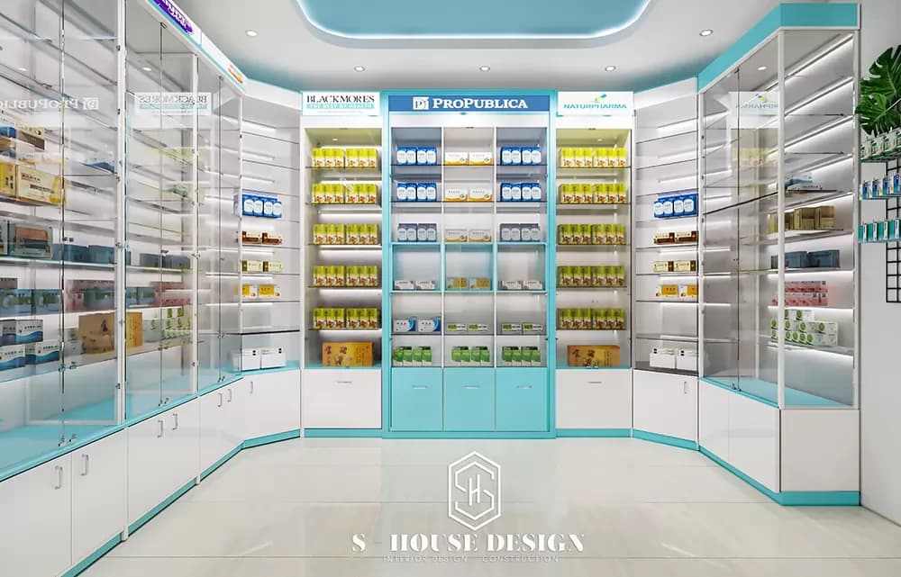 Design of Vi Tam pharmacy in Nha Trang (5)