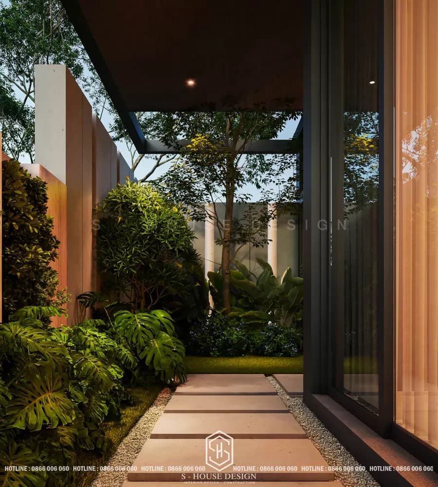 Thiết Kế Biệt Thự Hiện Đại Khu Villa Thủ Thiêm (4)