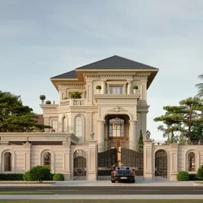 Tan Co Dien 2-storey Villa Design in Binh Thuan