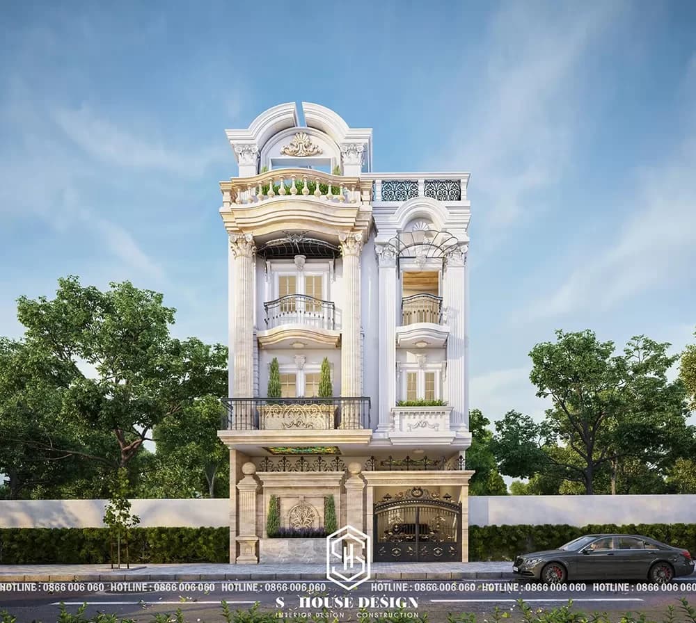 Thiết kế kiến trúc nhà phố Anh Dũng (1)
