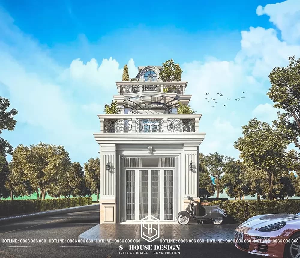 Thiết kế kiến trúc nhà anh Phác (2)