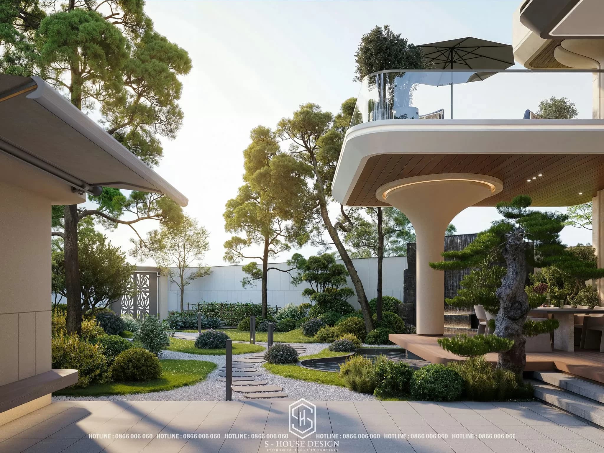 Modern Villa Design in District 9 Combined with Garden |S-House (5)