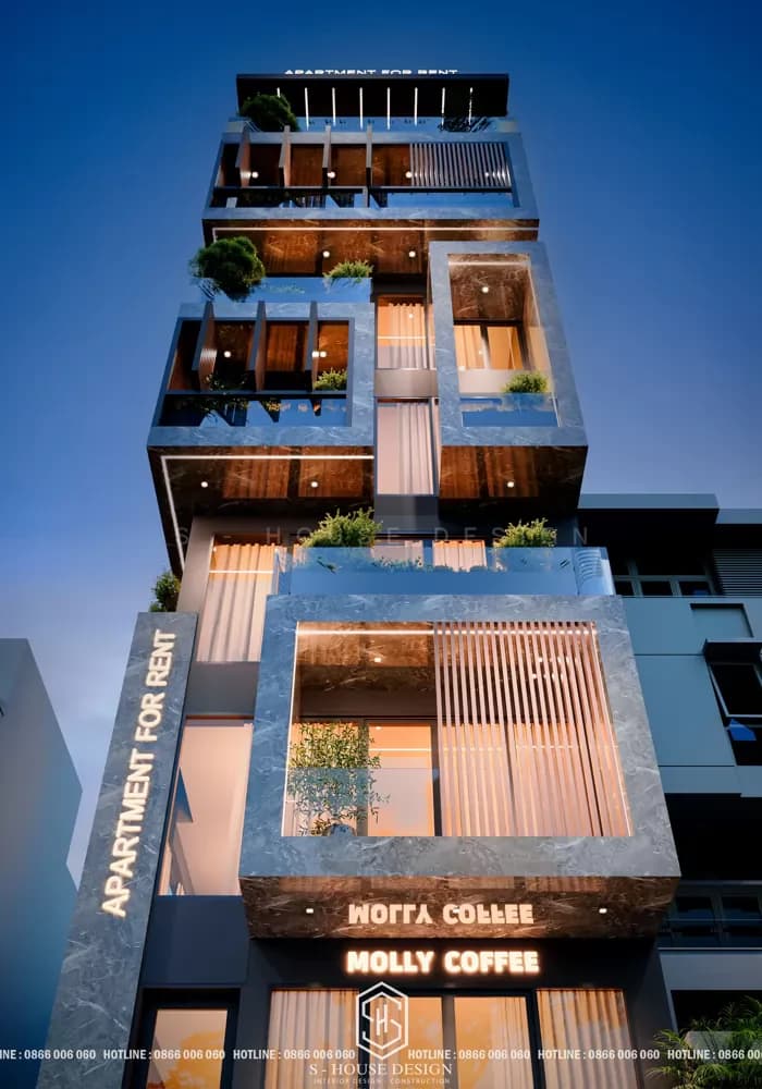 Townhouse Design Combined with Apartment Rental Business (5)