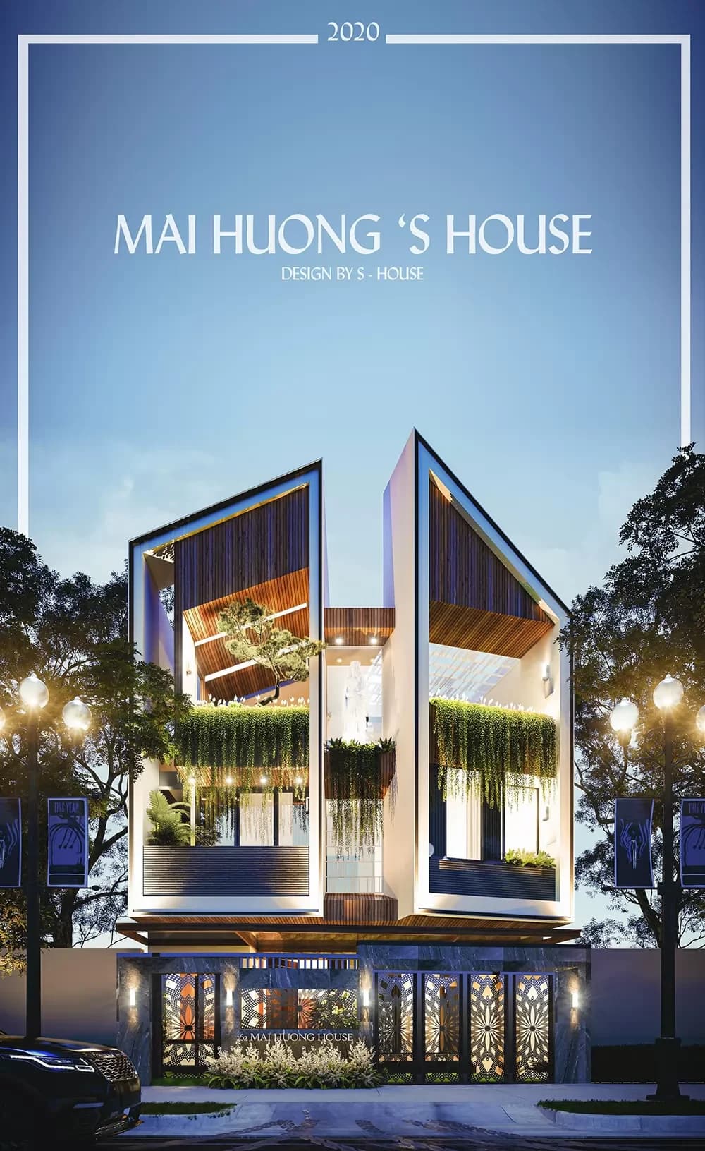 Thiết Kế Nhà Phố Hiện Đại Chị Mai Hương (1)