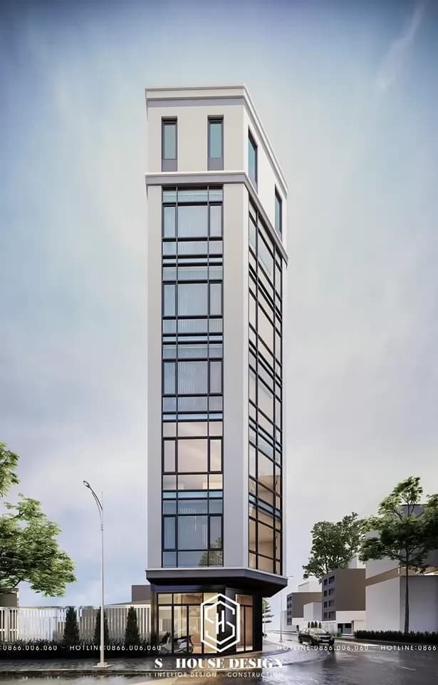 Architectural design of 6-storey townhouse (1)