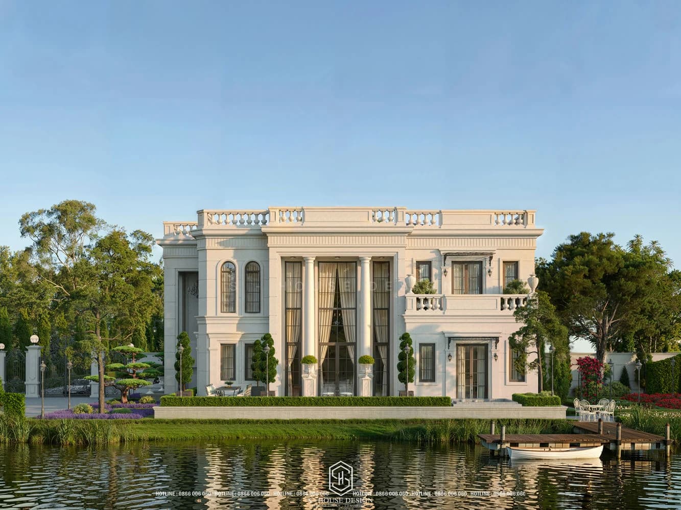 Biệt Thự Tân Cổ Điển Sân Vườn Tại Hà Nội – Thiết Kế Đẳng Cấp Bởi S-House