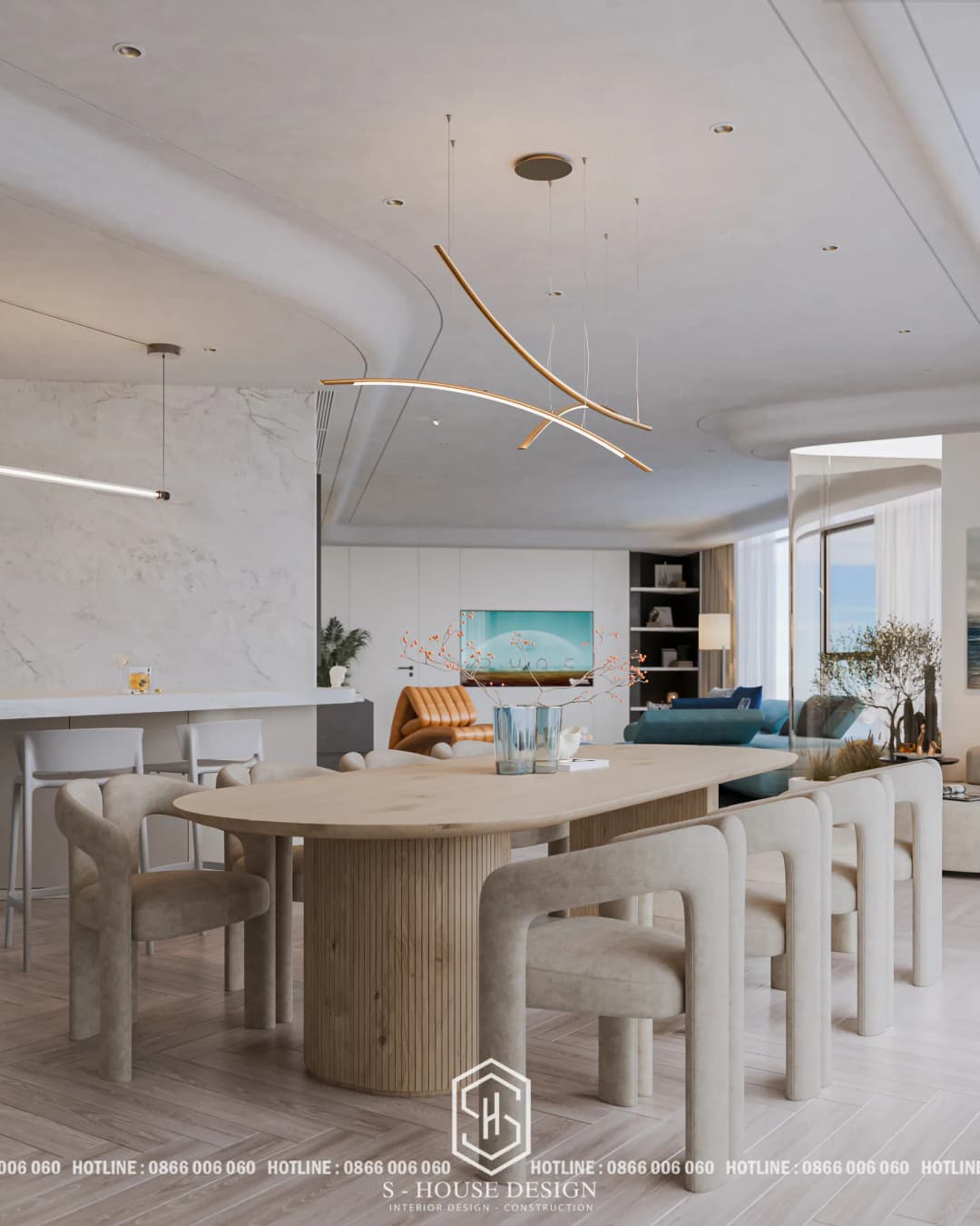 Công Ty Thiết Kế Nội Thất Uy Tín Tại TP.HCM | S-House Design