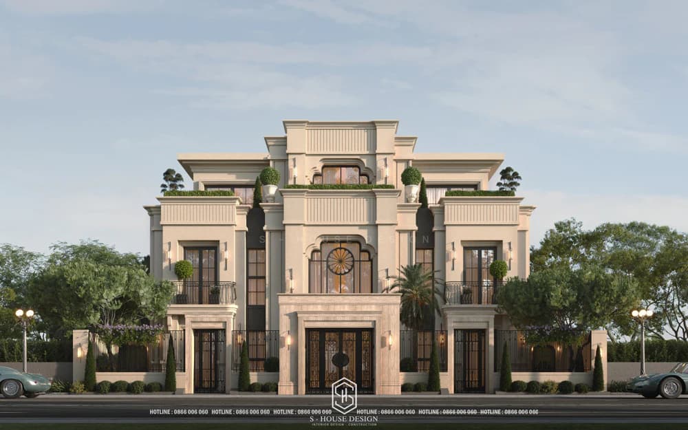 20+ Mẫu Thiết Kế Biệt Thự 300m2 Đẹp Đẳng Cấp Xu Hướng 2026