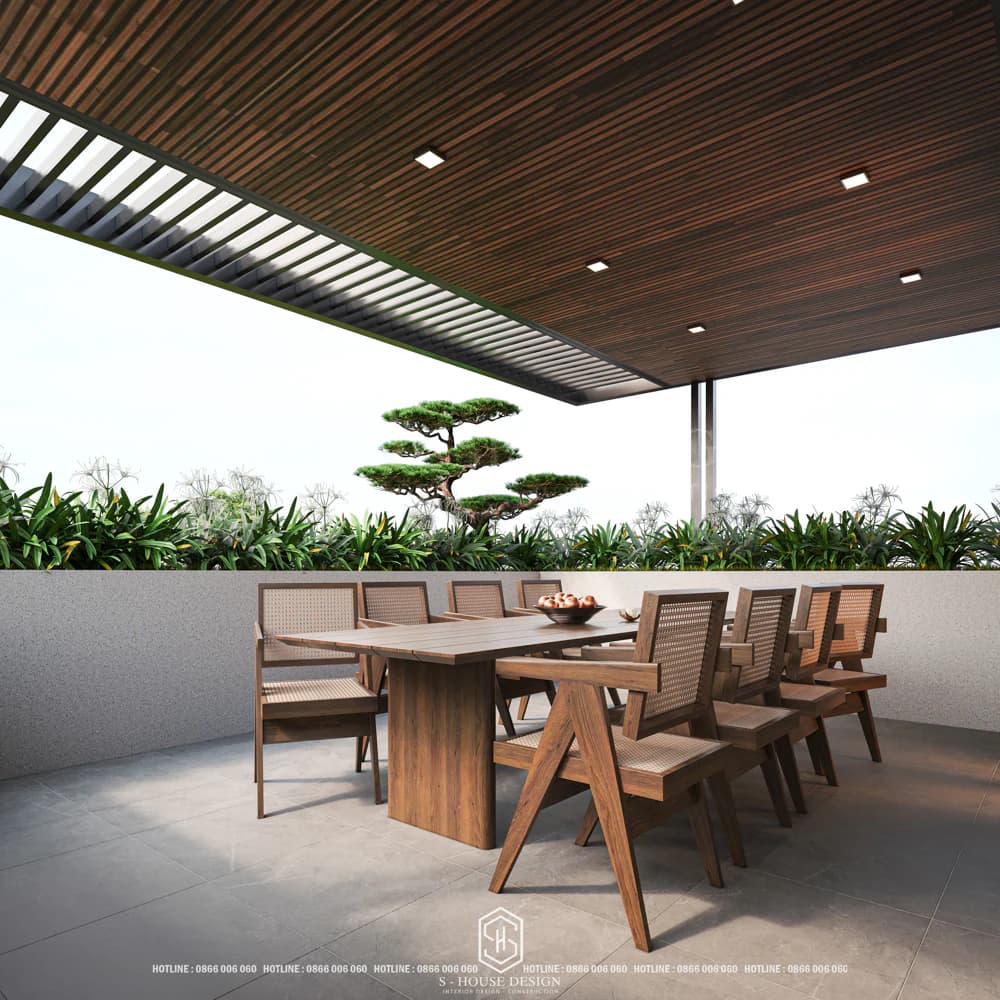 Mẫu Thiết Kế Sân Thượng Đẹp Cực Chill Không Thể Bỏ Qua