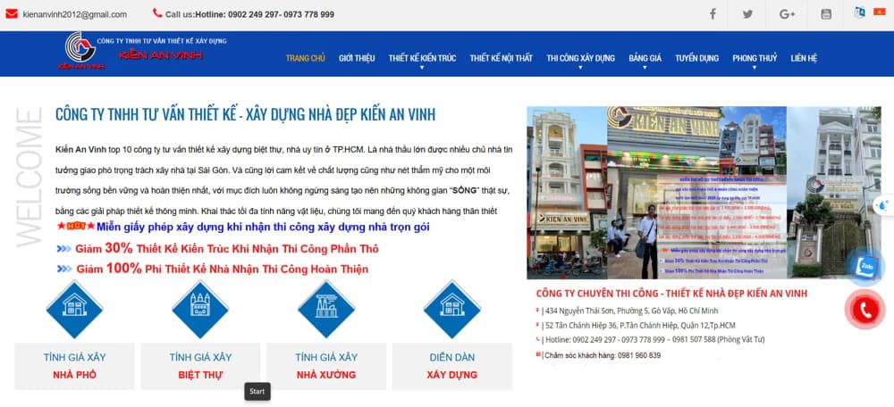 Danh Sách Top 10 Công Ty Xây Dựng Uy Tín Tại Nghệ An