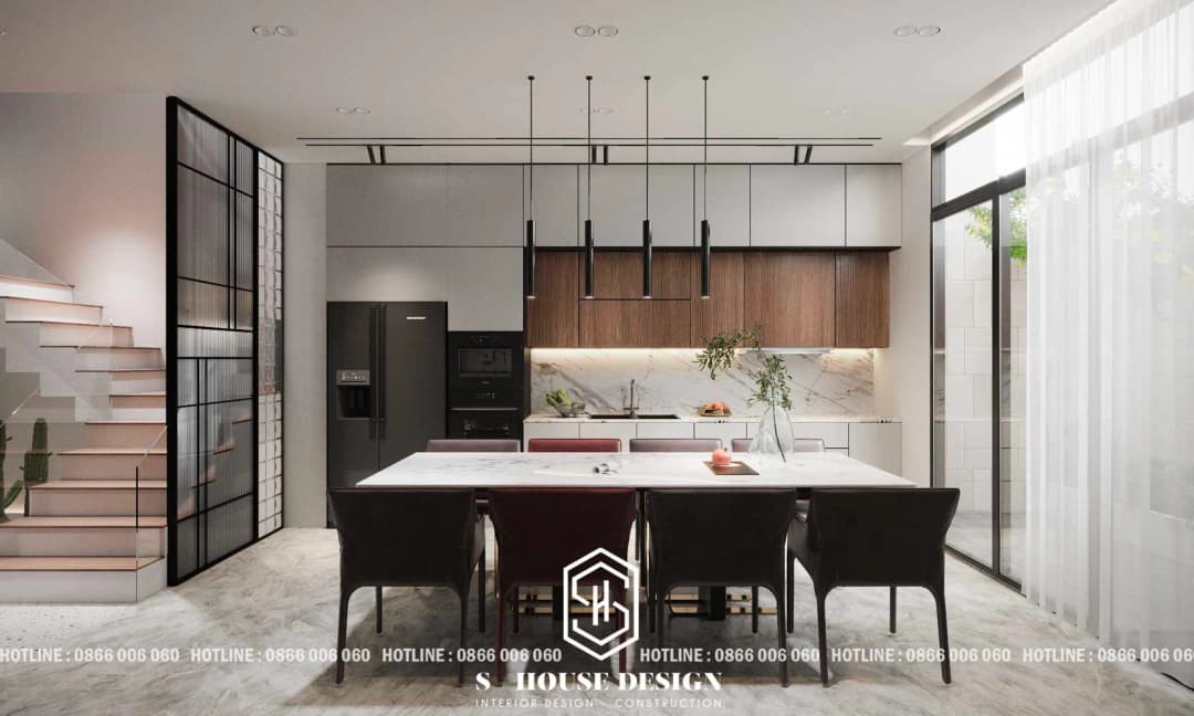Top 20+ mẫu bếp đẹp nhất đã được S-House thiết kế và thi công
