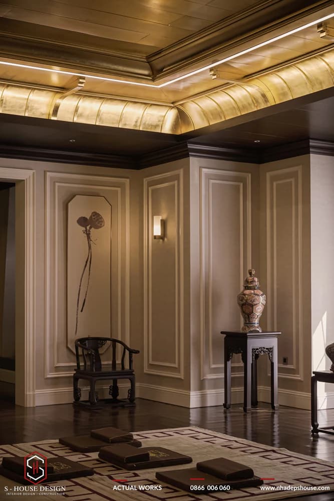 Thi Công Hoàn Thiện Nội Thất Tân Cổ Điển Dinh Thự An Chateau
