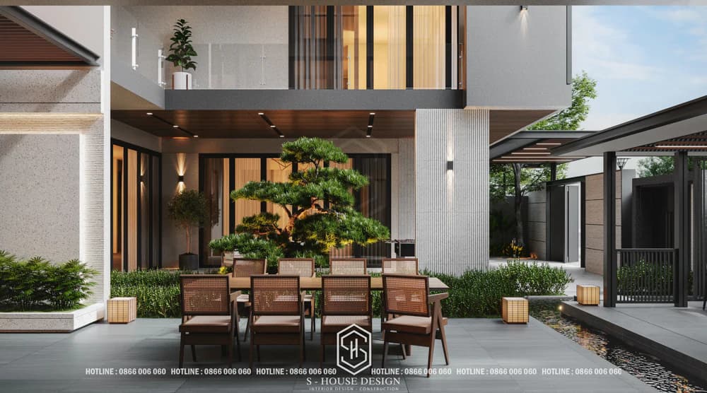 Mẫu Thiết Kế Biệt Thự Mái Nhật Đẹp, Sang Trọng Và Cổ Kính