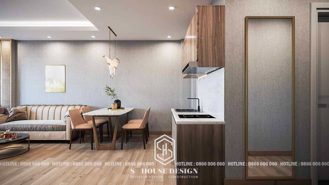 Top 20+ mẫu bếp đẹp nhất đã được S-House thiết kế và thi công