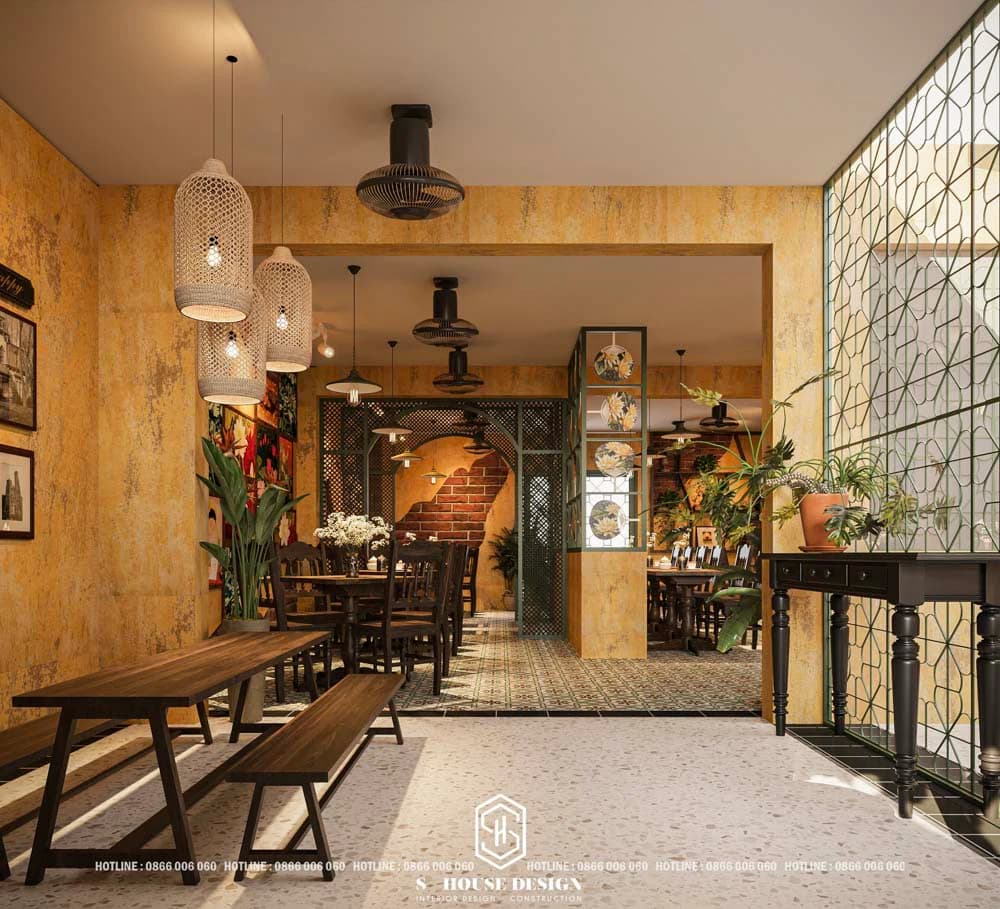 Thiết Kế Và Thi Công Nhà Hàng Đẹp