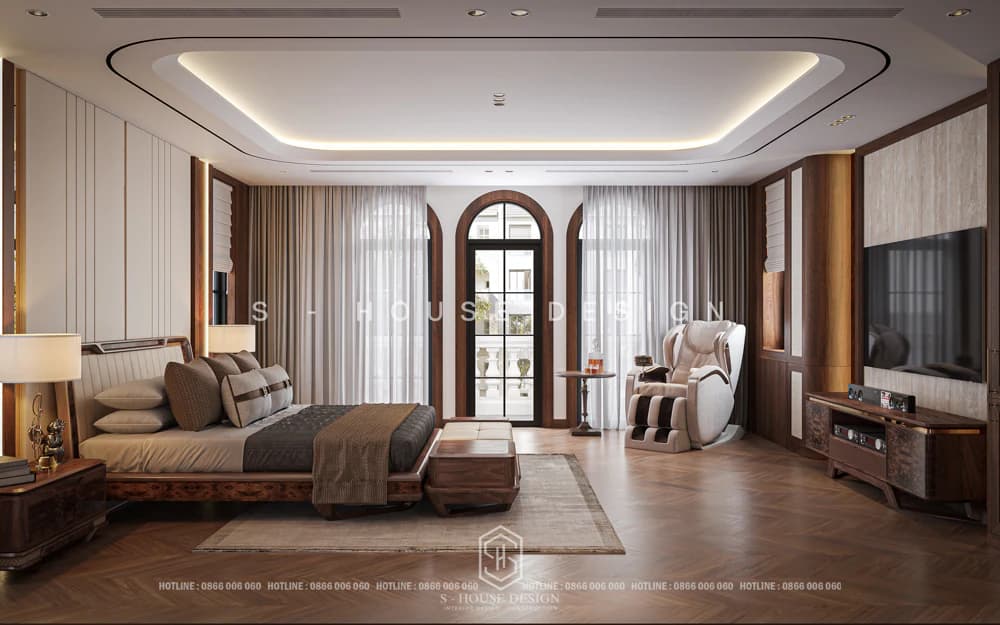 50+ Thiết Kế Nội Thất Biệt Thự Gỗ Óc Chó Đẹp Có Hình Thực Tế