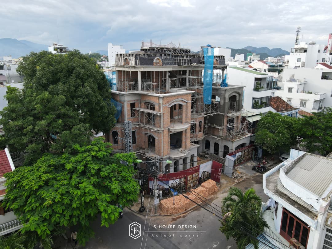 Thi Công Hoàn Thiện Biệt Thự Sunshine Villa