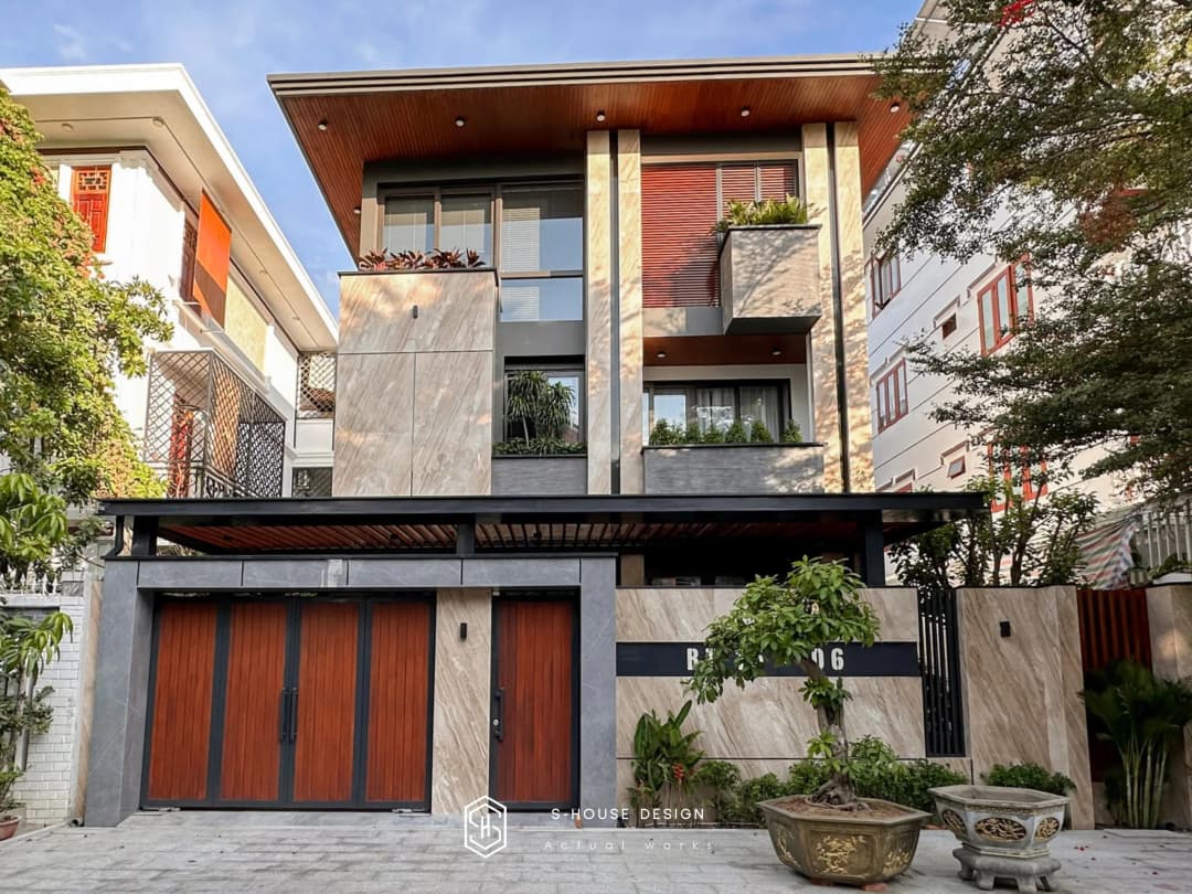 Thi Công Hoàn Thiện Nhà Phố 3 Tầng Hiện Đại KĐT Phước Long