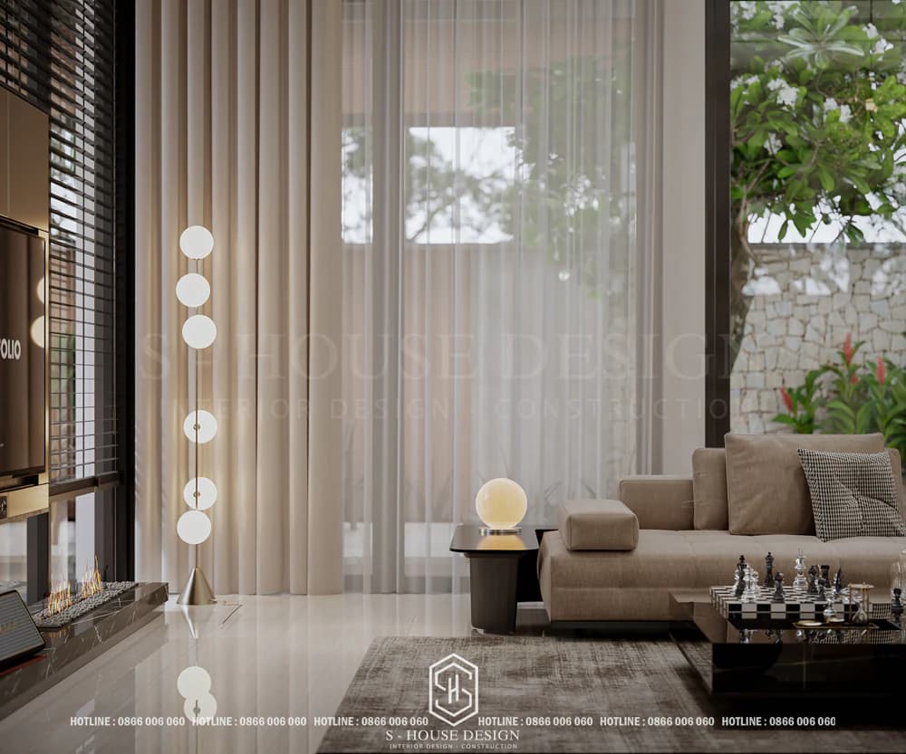 Thiết Kế Nội Thất Biệt Thự Phong Cách Hiện Đại