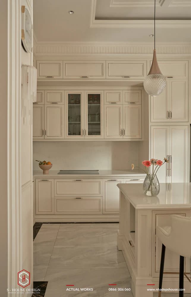 Top 20+ mẫu bếp đẹp nhất đã được S-House thiết kế và thi công