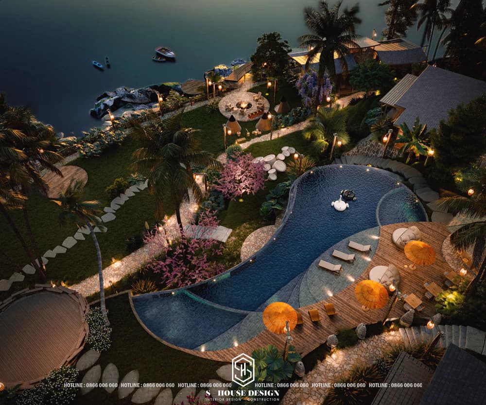 Thiết Kế Khu Nghỉ Dưỡng Mơ Village Tại Hòa Bình