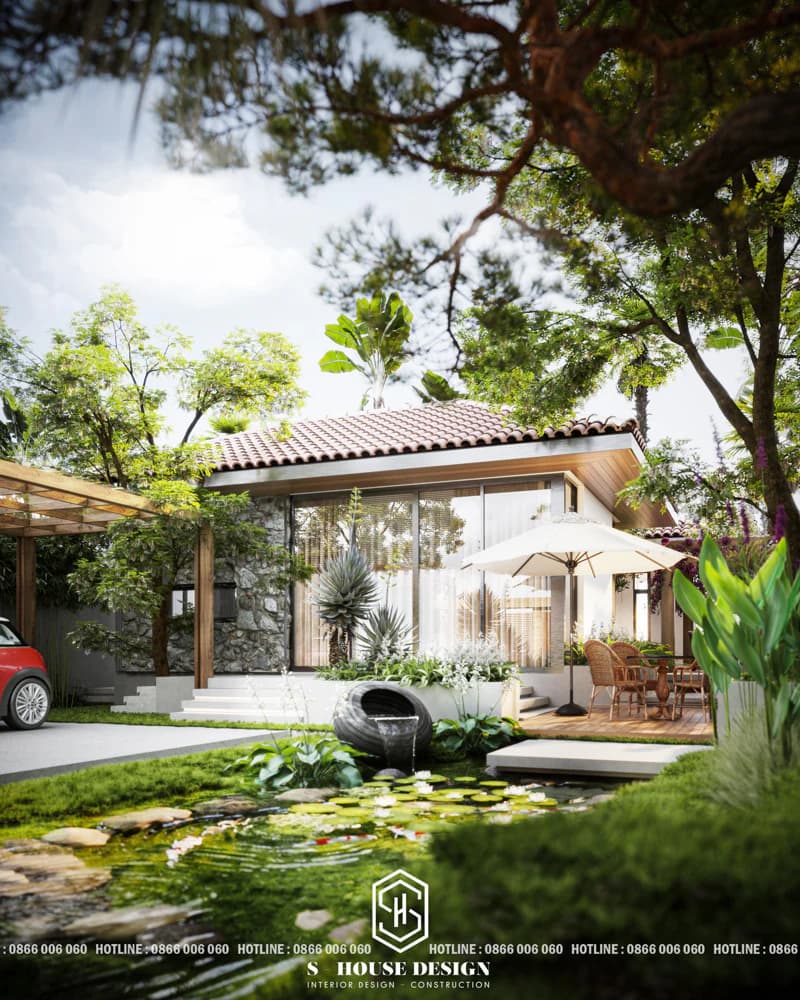 Mẫu Thiết Kế Nhà Vườn Diện Tích Nhỏ Đẹp - Xu Hướng 2026