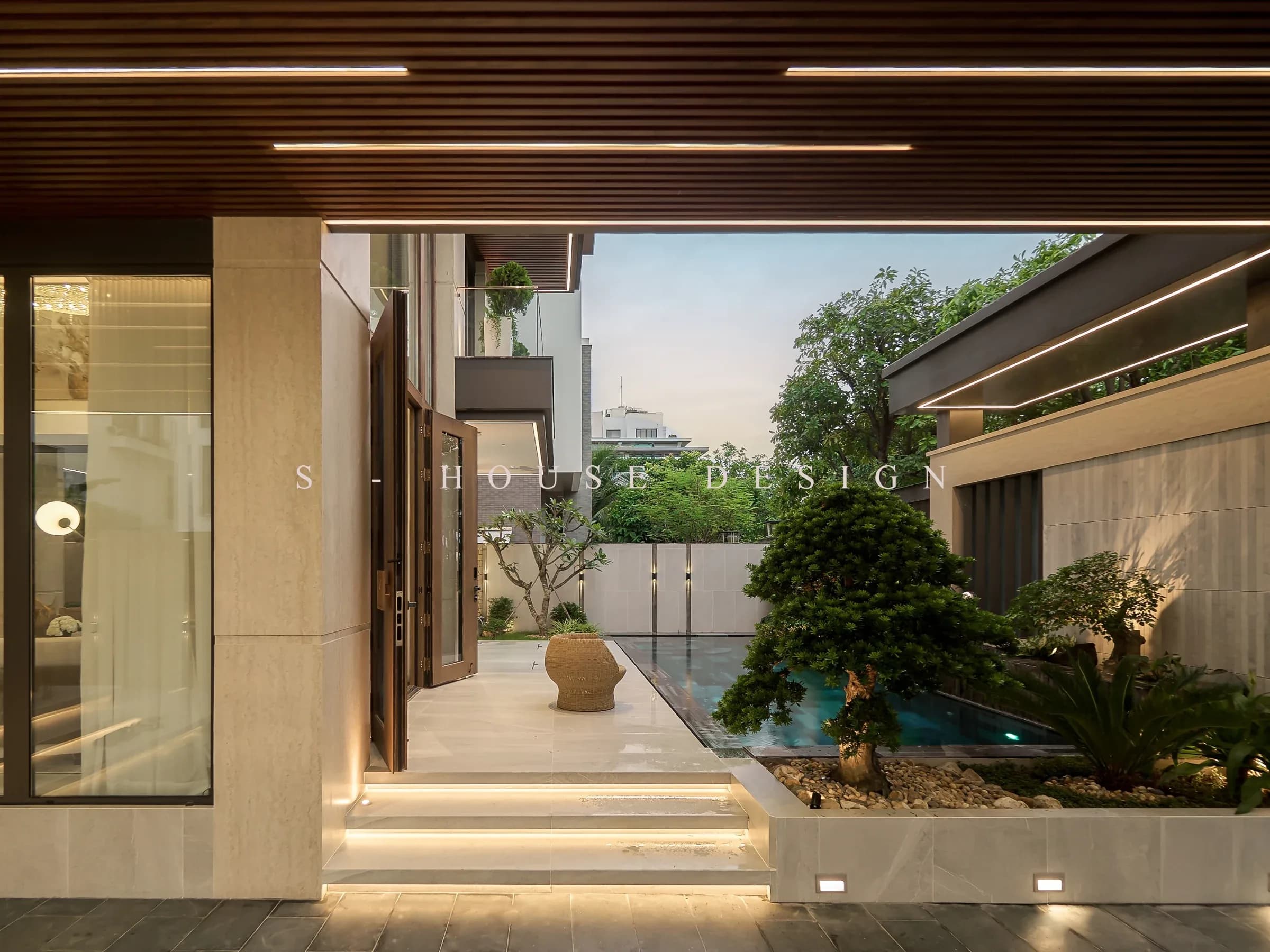 Hoàn thiện biệt thự Hiện đại 3 Tầng tại khu đô thị VCN Vip 1 Nha Trang