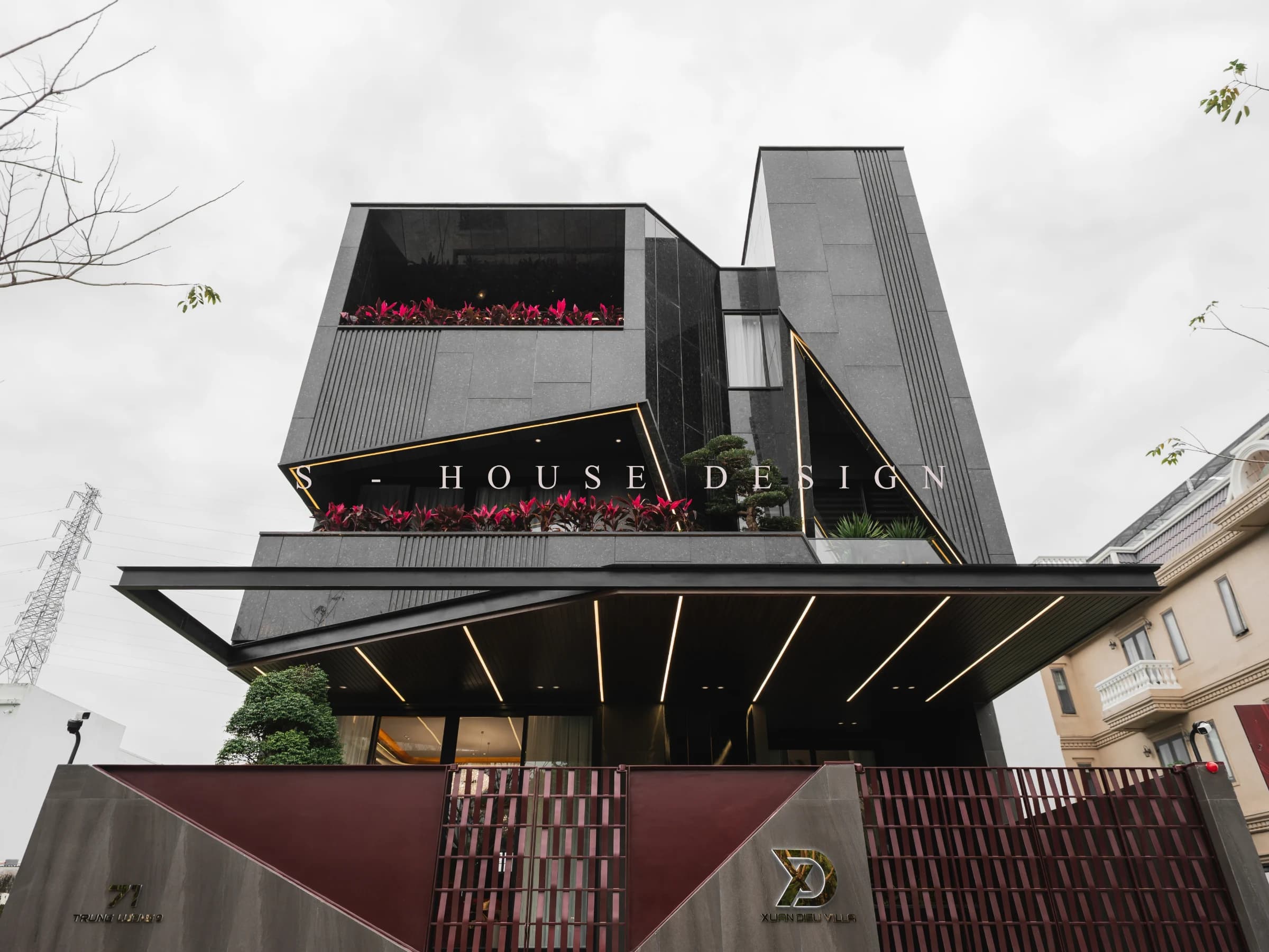 Xuân Diệu Villa - Hoàn thiện biệt thự phố hiện đại 3 tầng tại Đà Nẵng