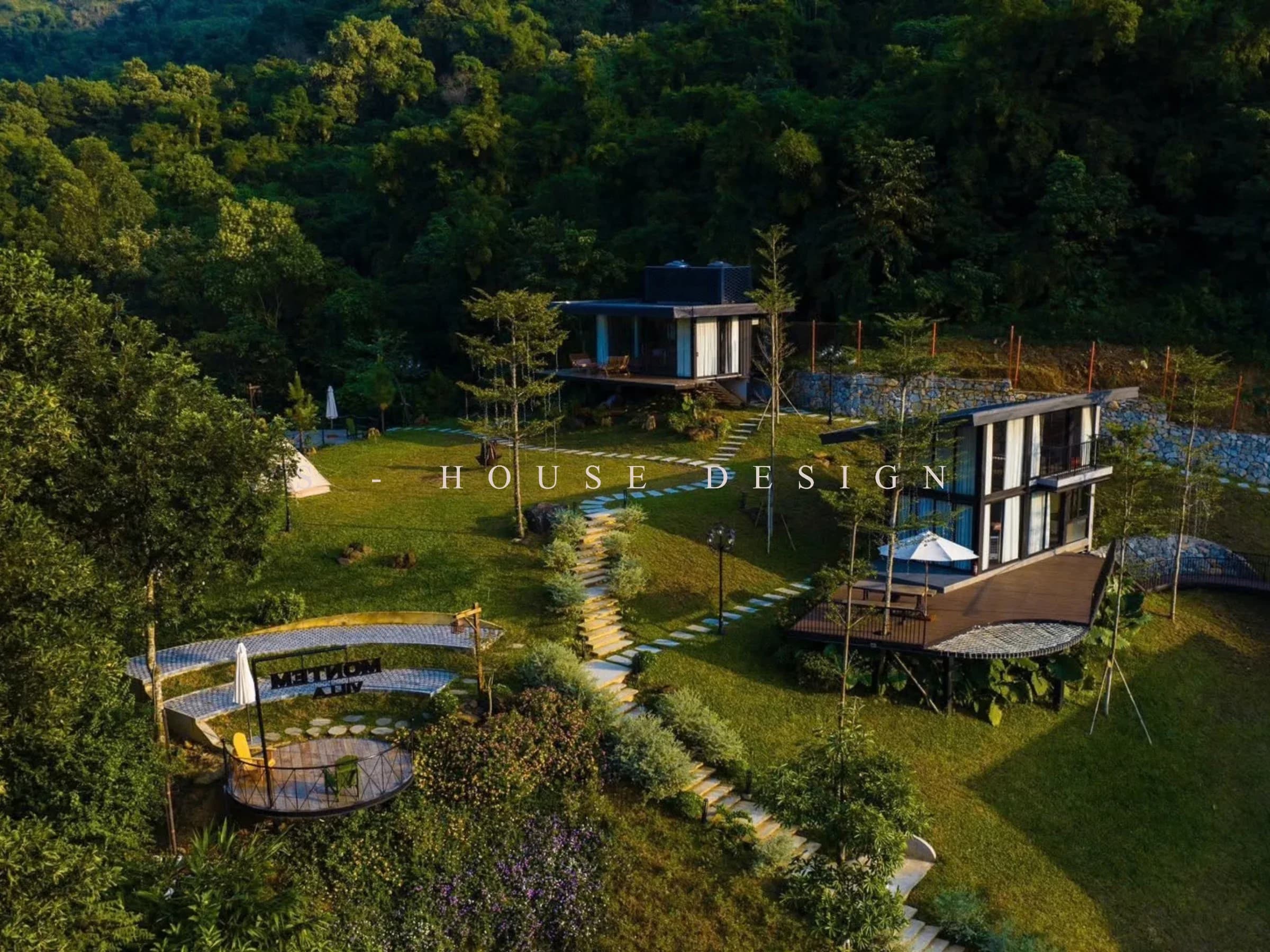 Hoàn thiện khu nghỉ dưỡng 4500m2 MonTem Villa tại Hòa Bình