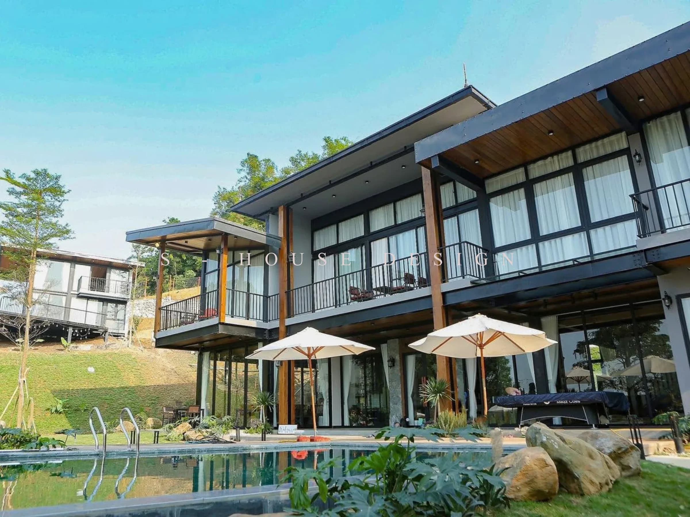 Hoàn thiện khu nghỉ dưỡng 4500m2 MonTem Villa tại Hòa Bình