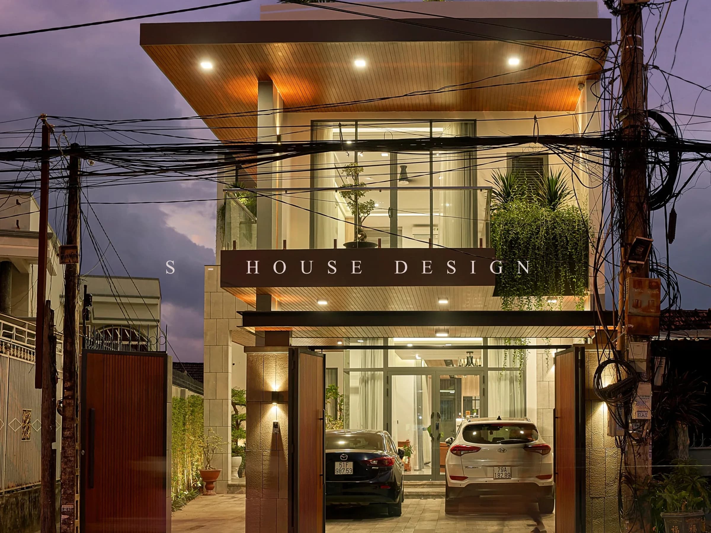 Hùng's House - Hoàn thiện nhà chữ L 2 tầng Hiện đại tại Diên Khánh Khánh Hòa
