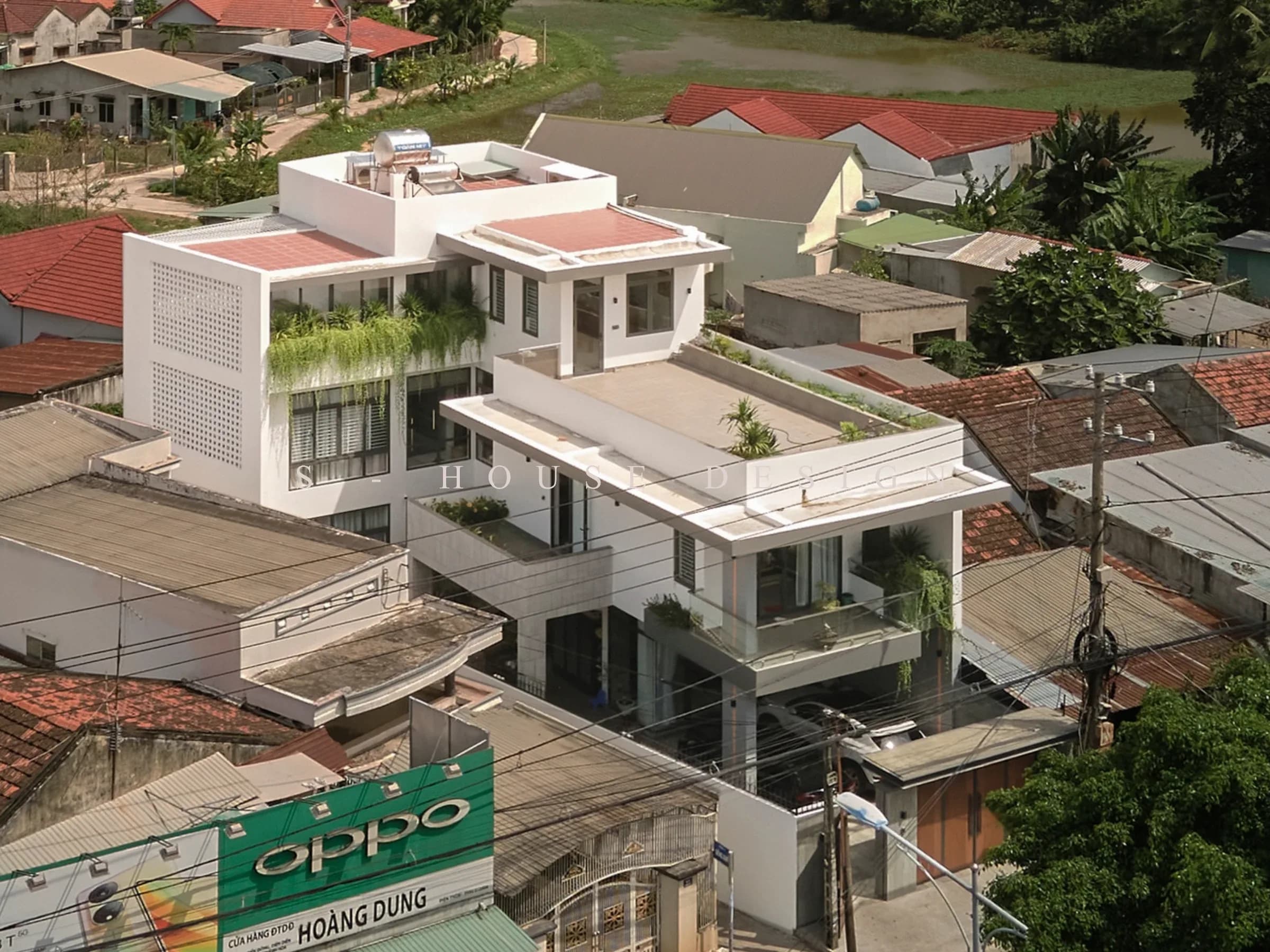 Hoàn thiện nhà chữ L 2 tầng Hiện đại tại Diên Khánh Khánh Hòa
