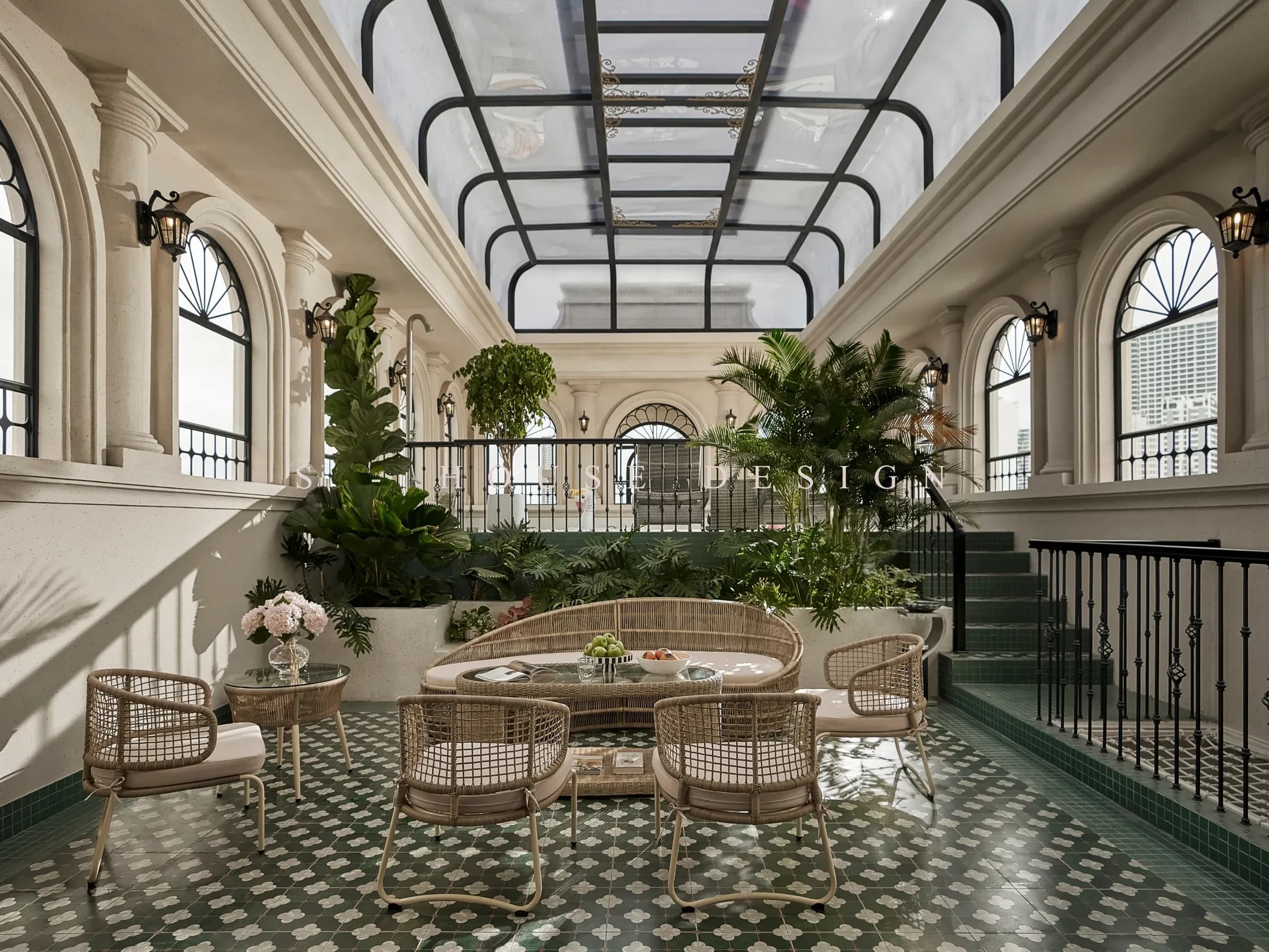 Completing a 6-storey Neoclassical townhouse combined with business in Nha Trang