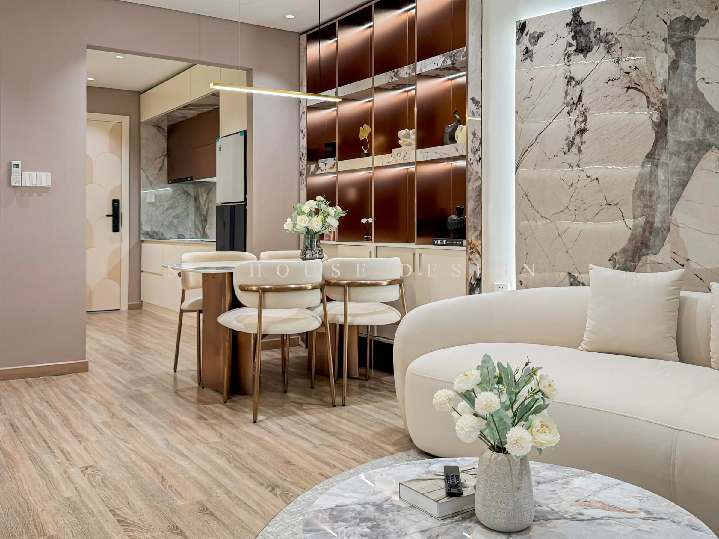 Hoàn thiện nội thất chung cư tầng 36 Mường Thanh Viễn Triều