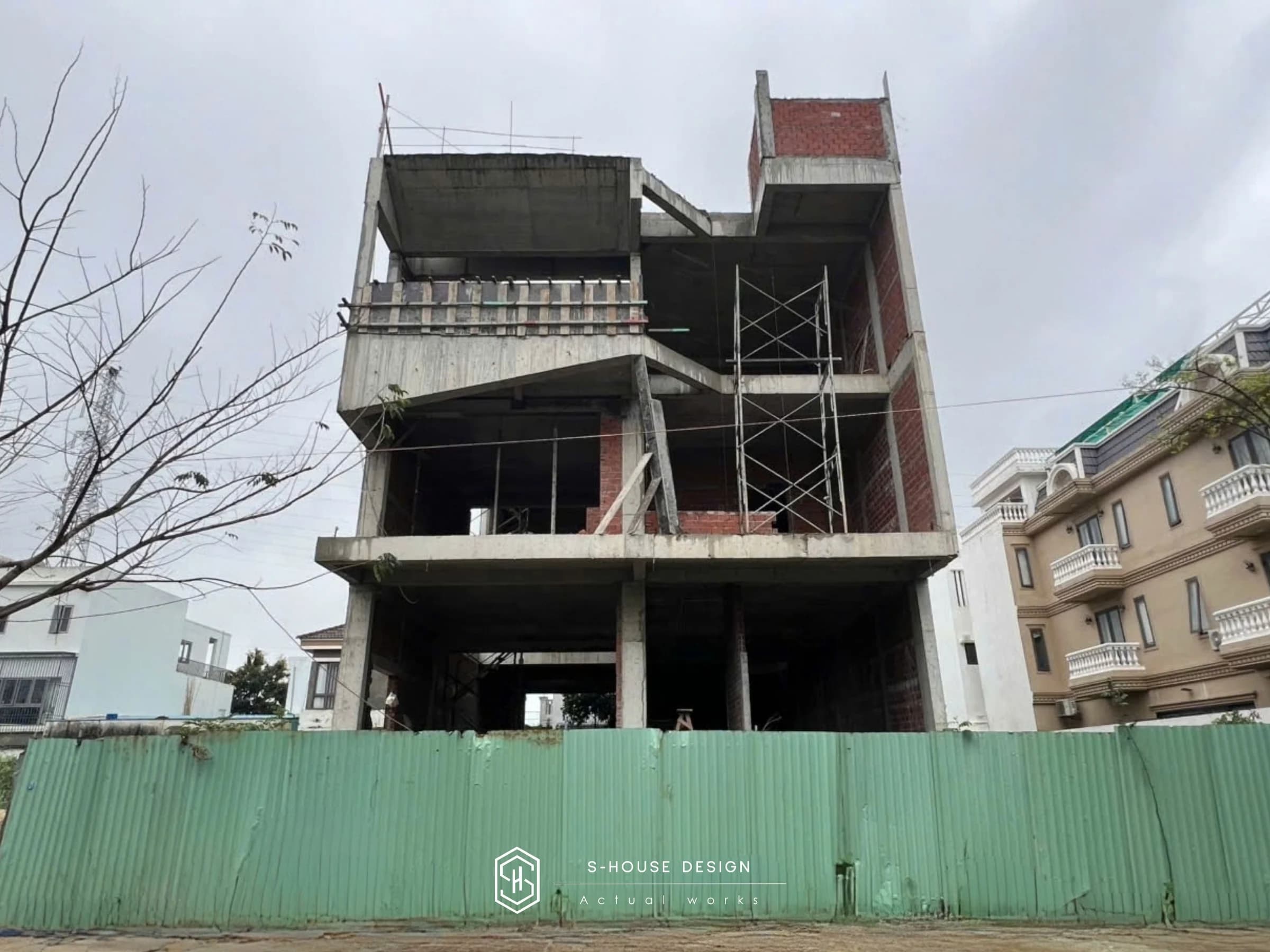 Thi Công Biệt Thự Hiện Đại 3 Tầng Tại Đà Nẵng