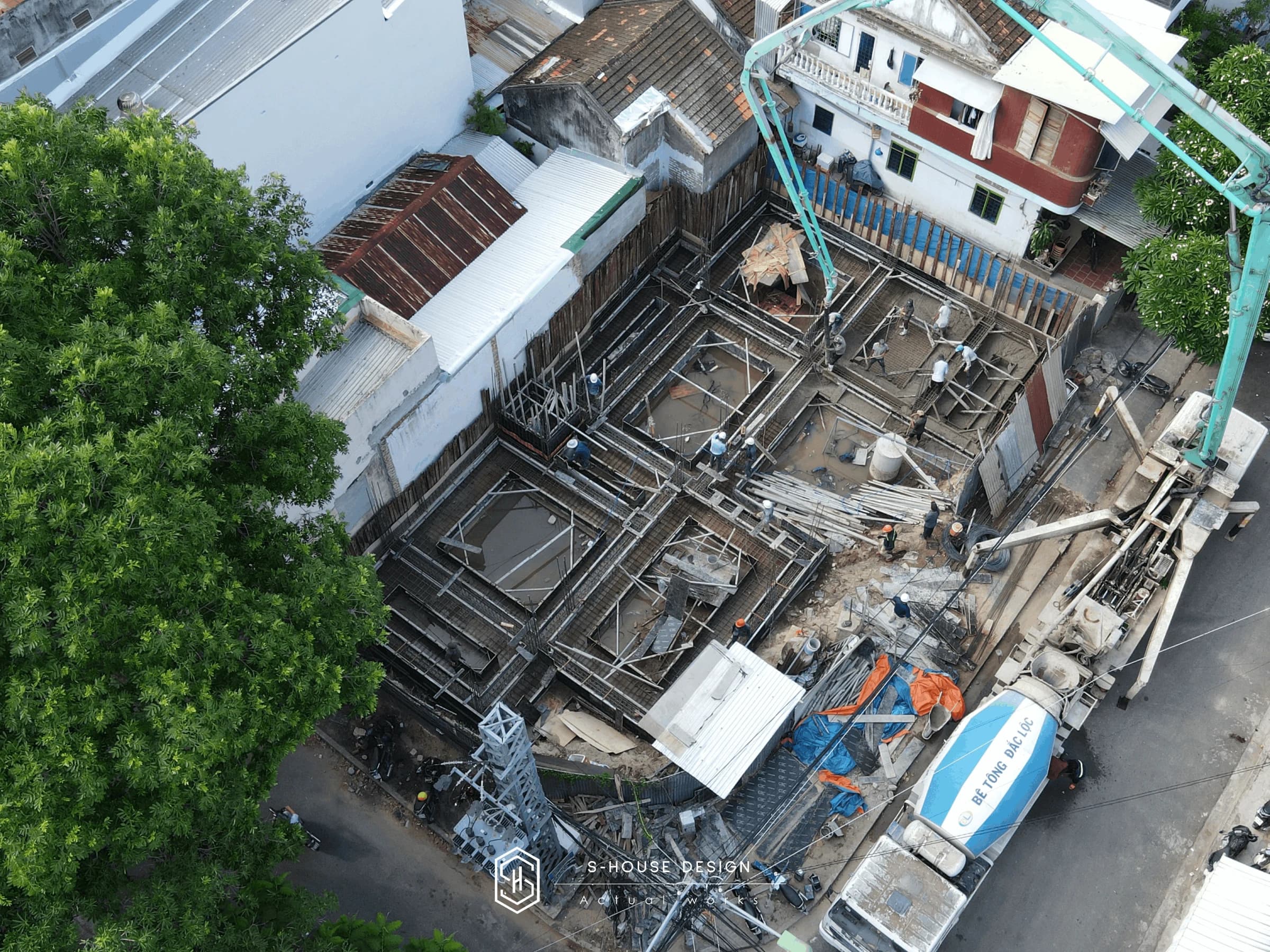 Complete Construction of Sunshine Villa