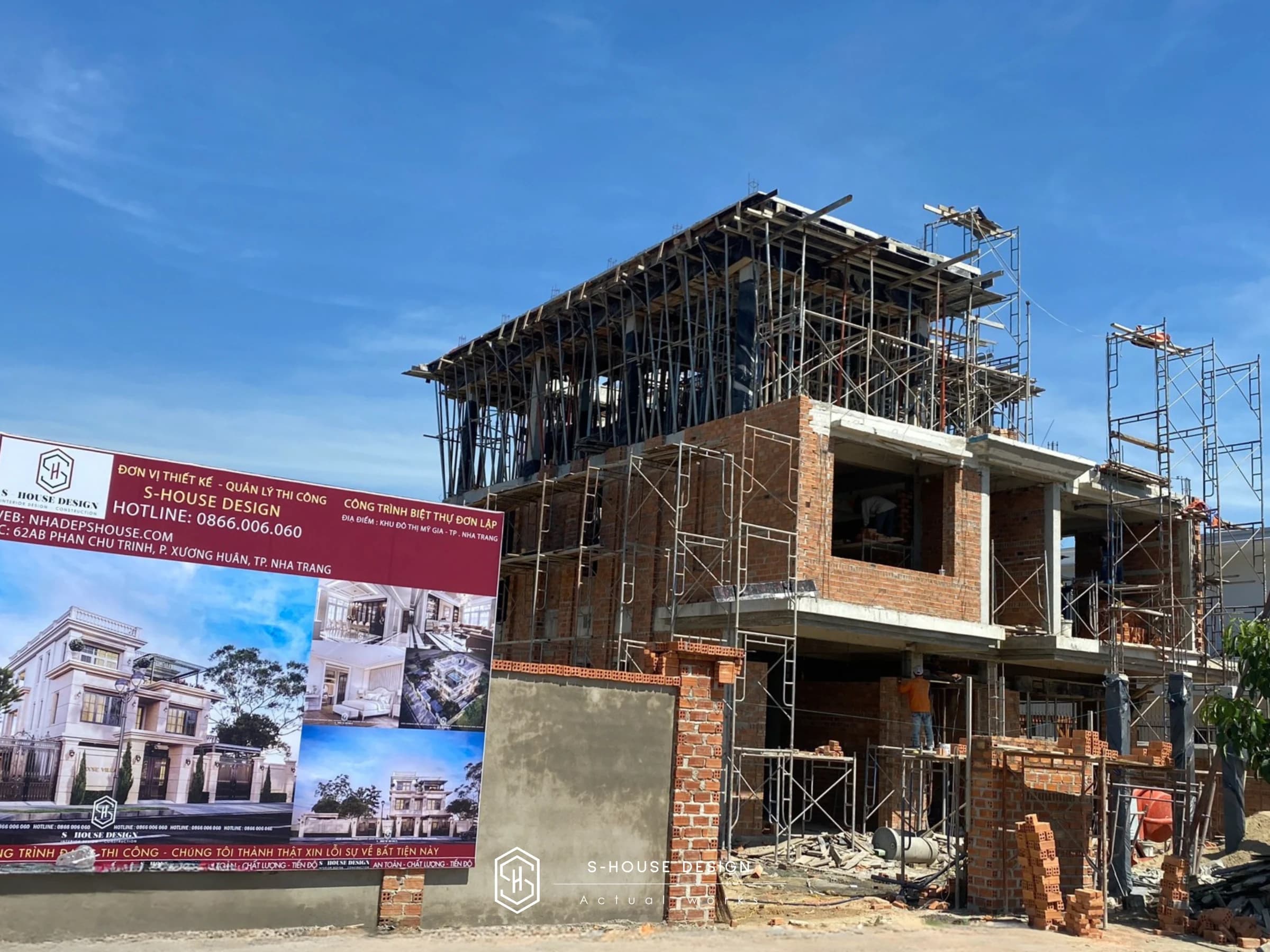 Thi Công Hoàn Thiện Biệt Thự Tân Cổ Điển