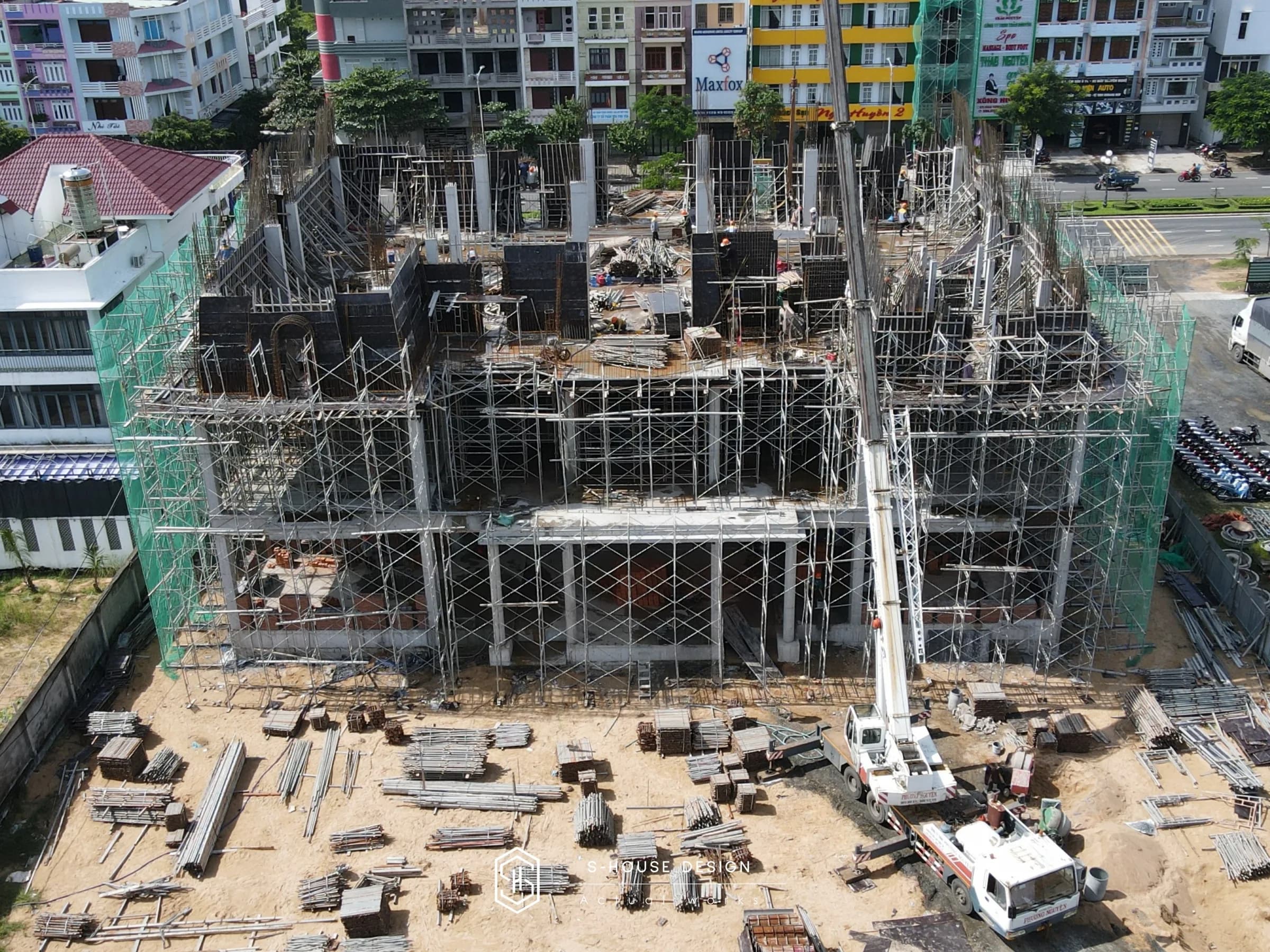 Thi Công Hoàn Thiện Kiến Trúc Dinh Thự An Chateau 3000m2