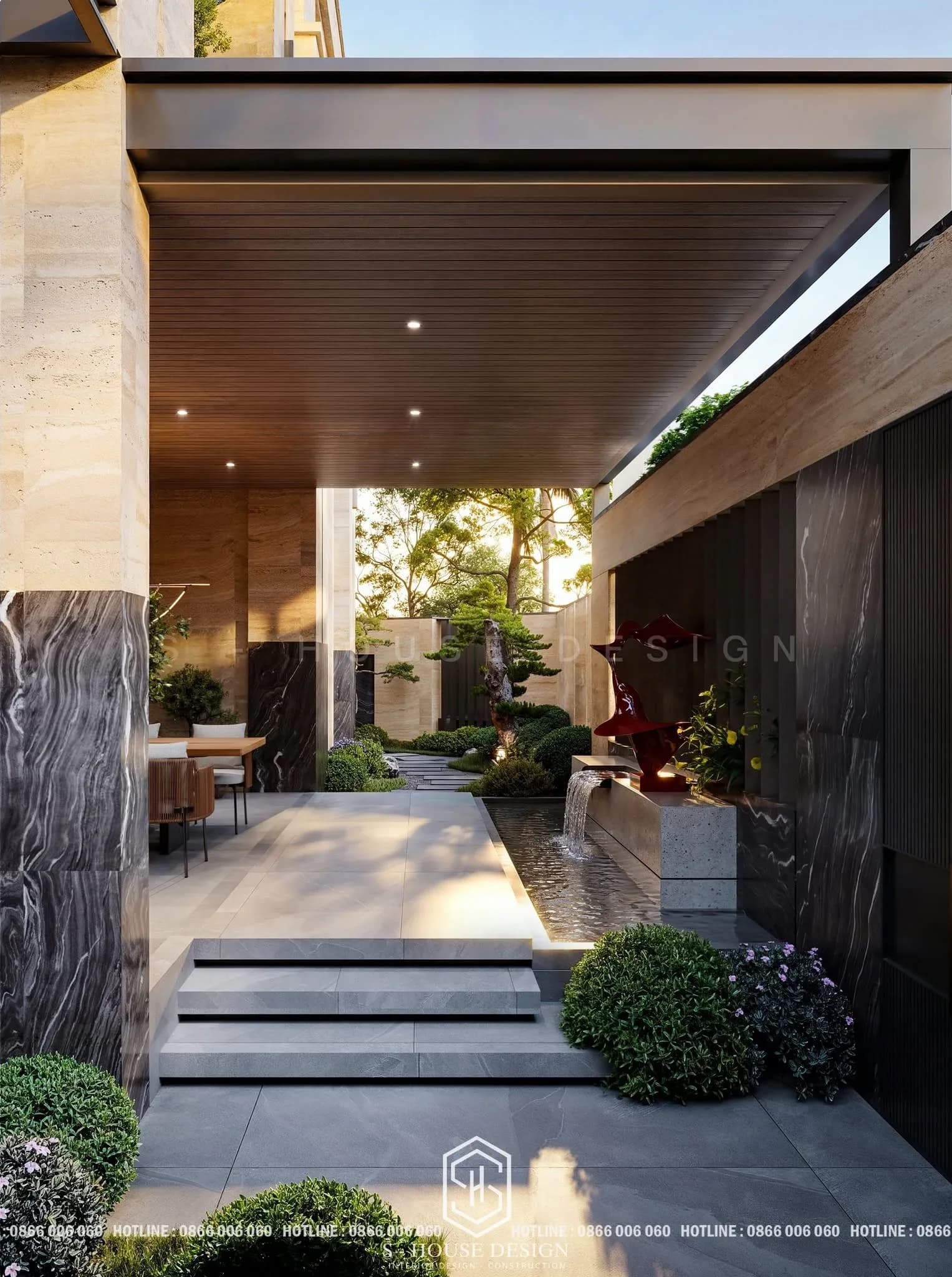 Modern Villa Design In Vinh Tan | AH Villa