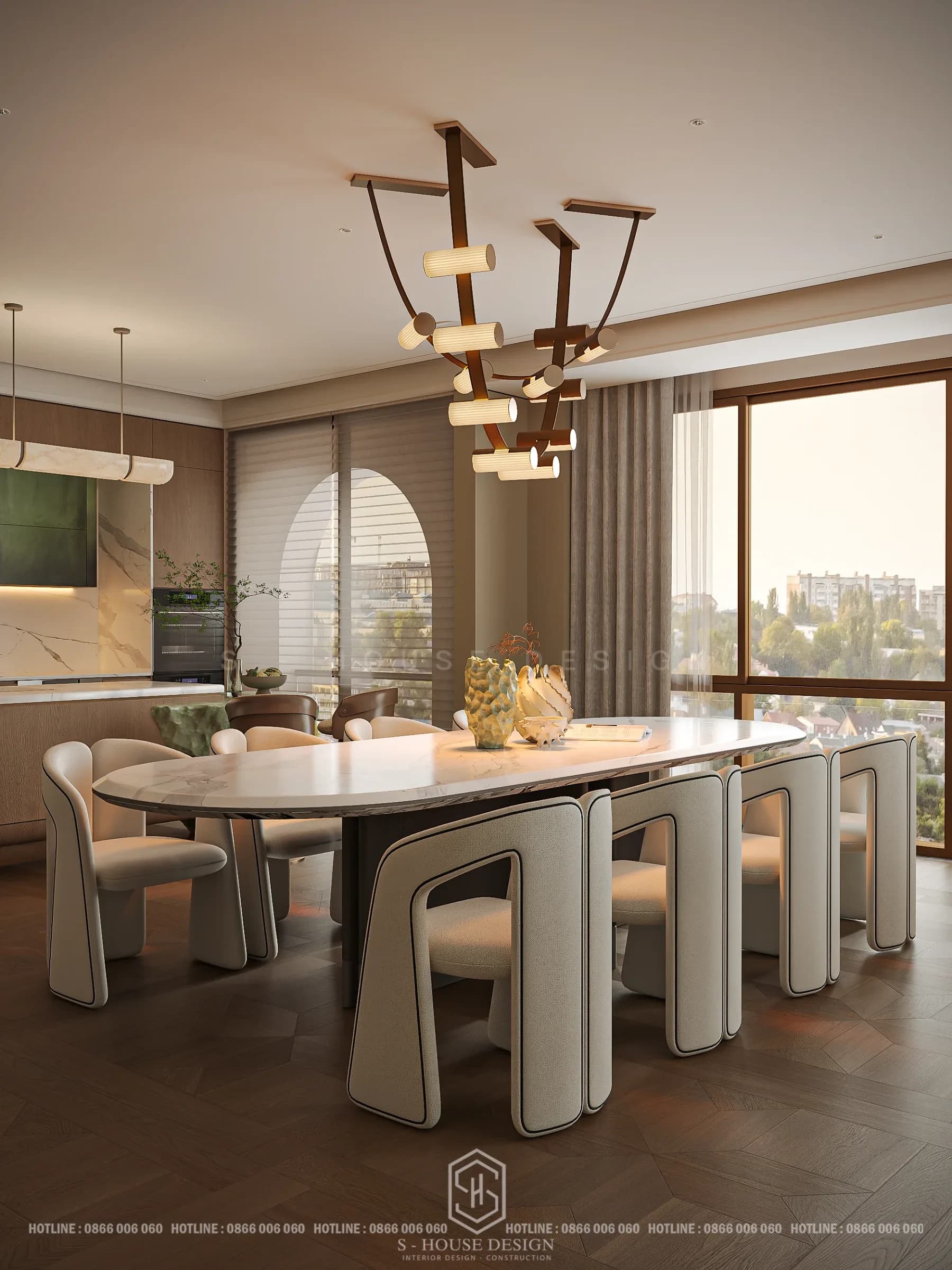 Luxury Living Room Interior Design Nearly 200m2