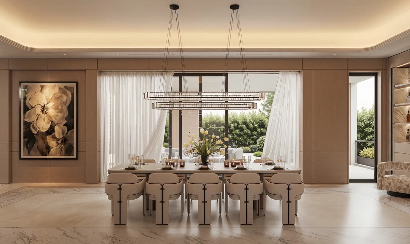 Interior design of resort villas in Hai Phong