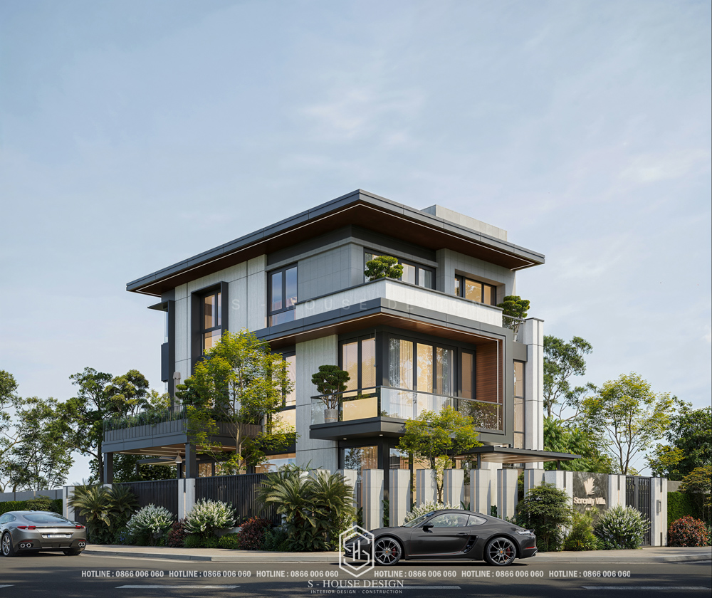 20+ Mẫu Thiết Kế Biệt Thự 300m2 Đẹp Đẳng Cấp Xu Hướng 2026