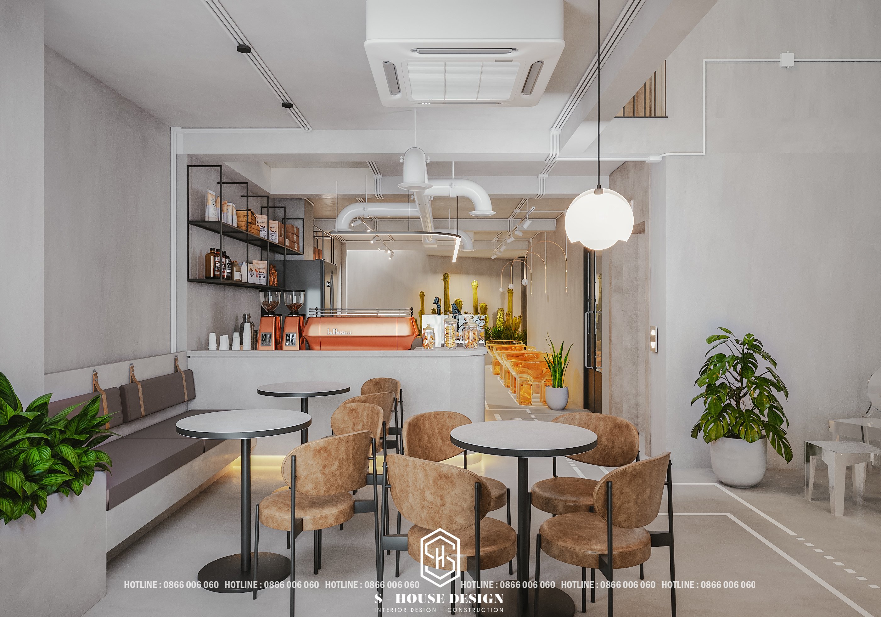 S-House chuyên thiết kế nhà hàng, quán bar, cafe, shop